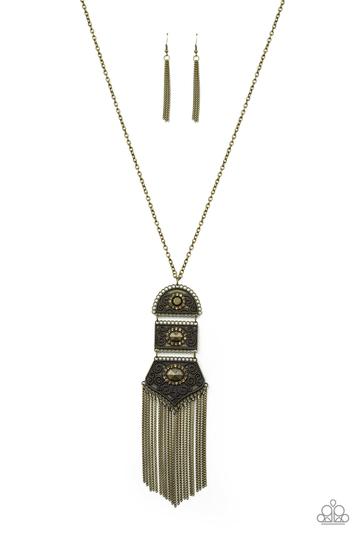 Paparazzi Tassel Tycoon - Brass