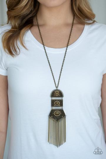 Paparazzi Tassel Tycoon - Brass