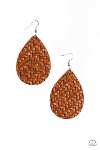 Paparazzi Teardrop Trend - Brown