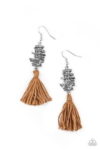 Paparazzi Tiki Tassel - Brown