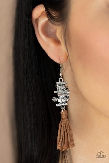 Paparazzi Tiki Tassel - Brown