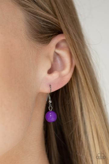 Paparazzi Watch Me Now - Purple Necklace