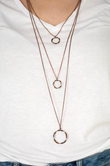 Paparazzi Timelessly Twisted - Copper