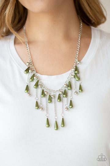 Paparazzi Fleur de Fringe - Green