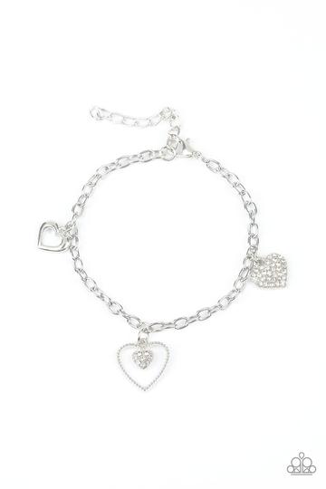 Paparazzi Hearts and Harps - White