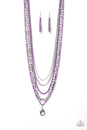Paparazzi Industrial Vibrance - Purple