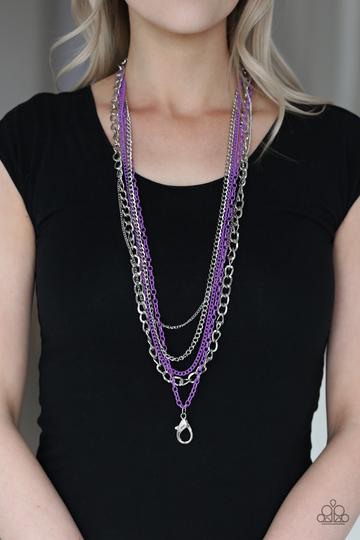 Paparazzi Industrial Vibrance - Purple