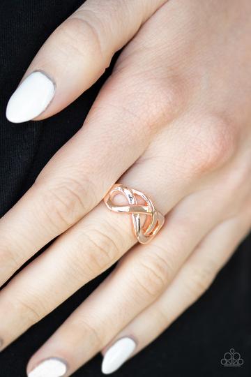 Paparazzi Infinitely Industrial - Rose Gold