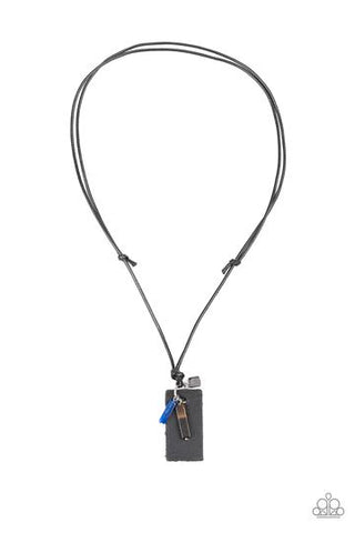 Paparazzi Mountain Scout - Black Necklace