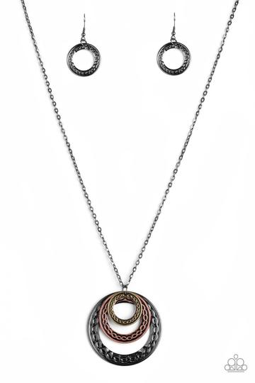 Paparazzi Savagely She-Wolf - Multi Necklace