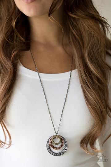 Paparazzi Savagely She-Wolf - Multi Necklace