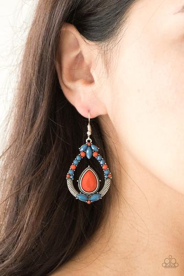 Paparazzi Vogue Voyager - Multi Earrings