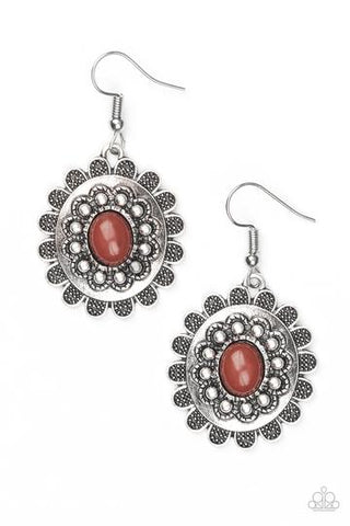 Paparazzi Summer Blooms - Brown