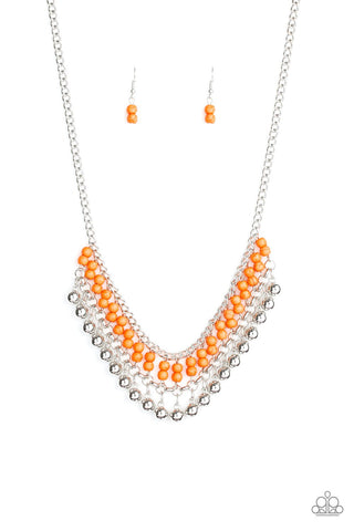 Paparazzi Beaded Bliss - Orange