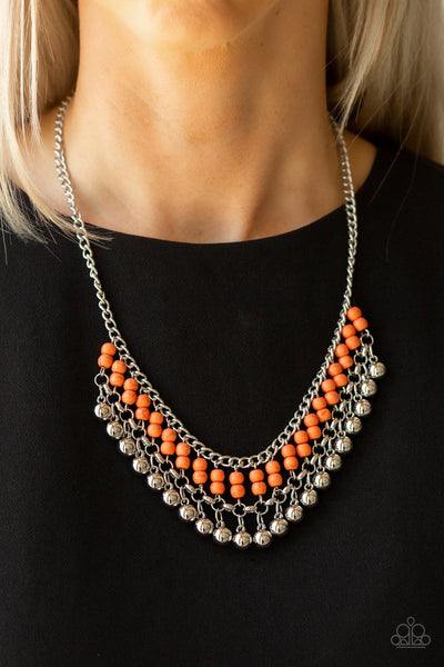 Paparazzi Beaded Bliss - Orange