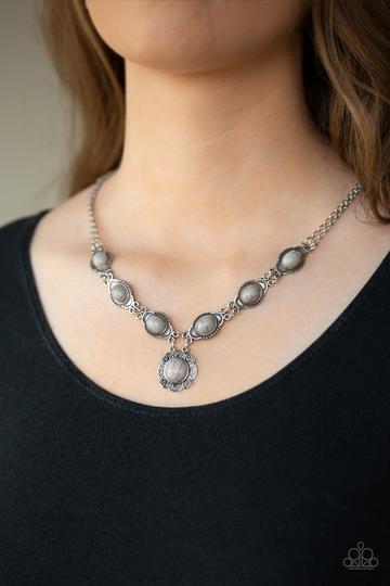 Paparazzi Desert Dreamin' - Silver Necklace