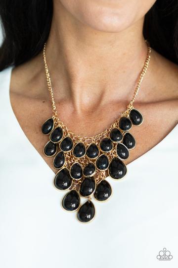 Paparazzi Shop 'Til You TEARDROP - Black