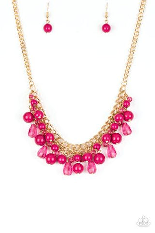 Paparazzi Tour de Trendsetter - Pink Necklace