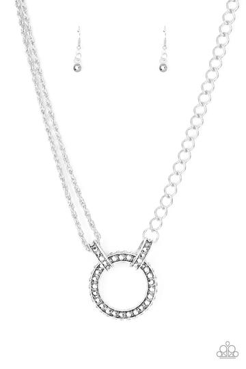 Paparazzi Razzle Dazzle - White Necklace
