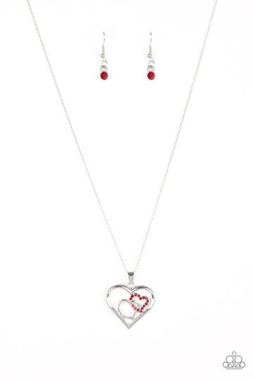 Paparazzi Cupid Charm - Red