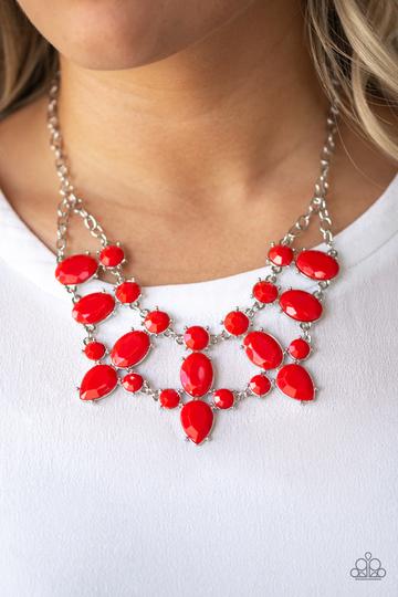 Paparazzi Goddess Glow - Red