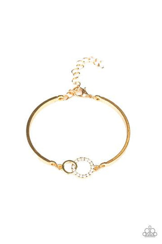 Paparazzi Simple Sophistication - Gold Bracelet