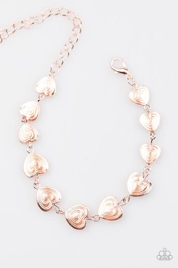 Paparazzi No HEART Feelings - Rose Gold