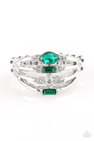 Paparazzi Not So Novice - Green Ring