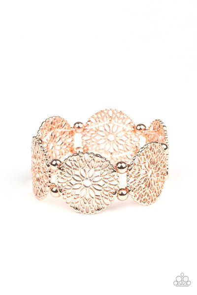 Paparazzi A Good MANDALA Is Hard To Find - Rose Gold Bracelet