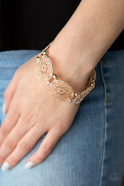Paparazzi A Good MANDALA Is Hard To Find - Rose Gold Bracelet