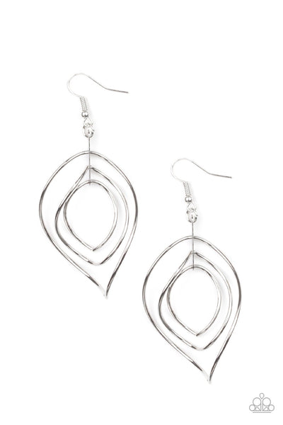 Paparazzi Asymmetrical Allure - Silver