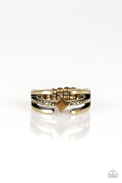 Paparazzi City Center - Brass Rings