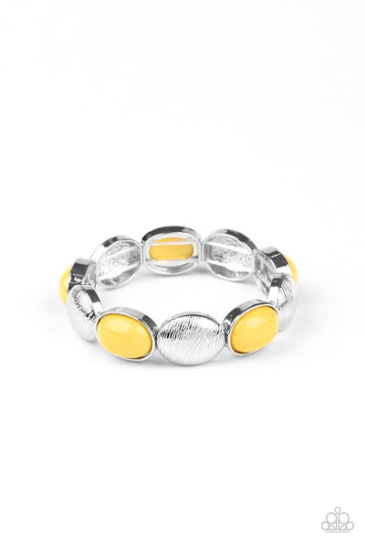Paparazzi Decadently Dewy - Yellow