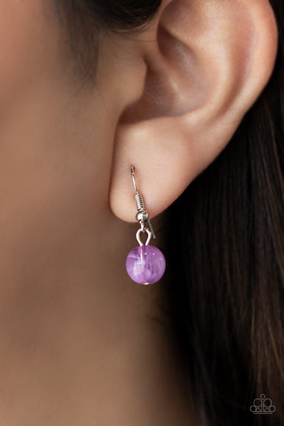 Paparazzi Flirtatiously Fruity - Purple Necklace