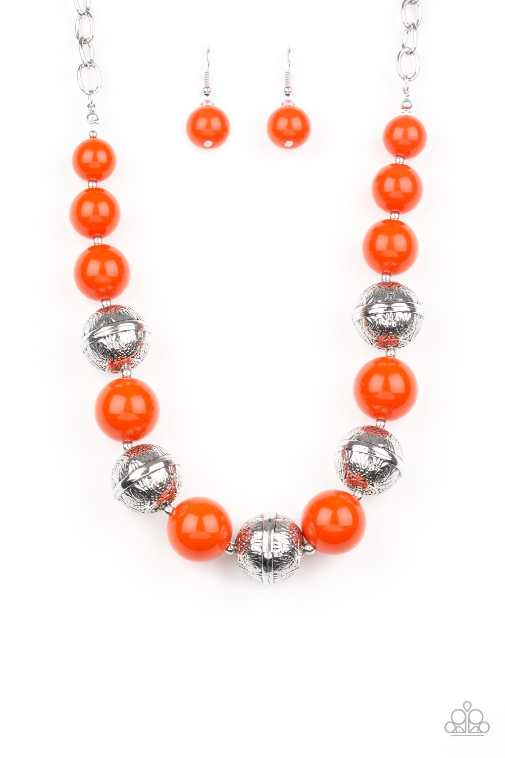 Paparazzi Floral Fusion - Orange