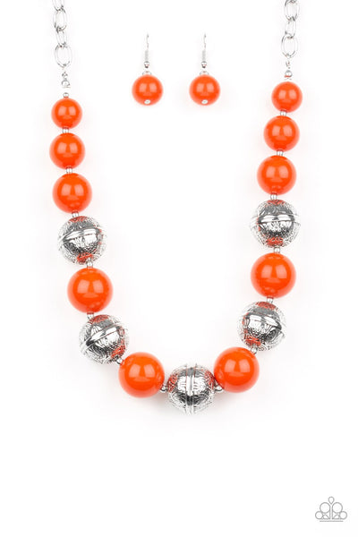 Paparazzi Floral Fusion - Orange