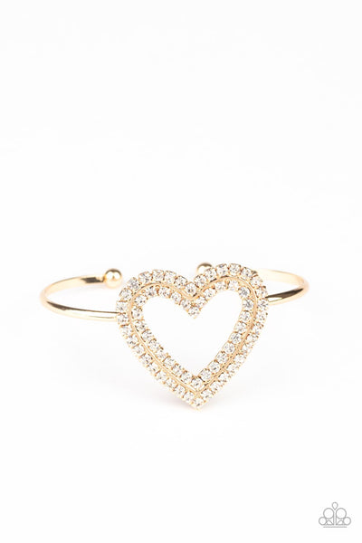 Paparazzi Heart Opener - Gold