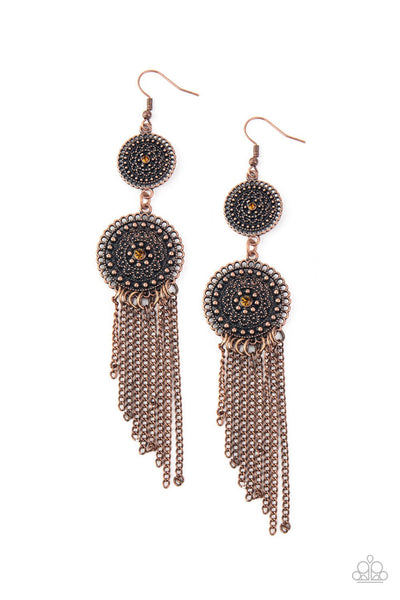 Paparazzi Medallion Mecca - Copper