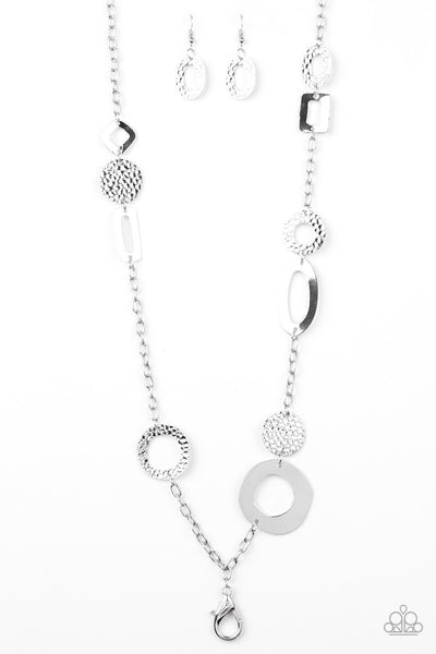 Paparazzi Metro Scene - Silver Lanyard