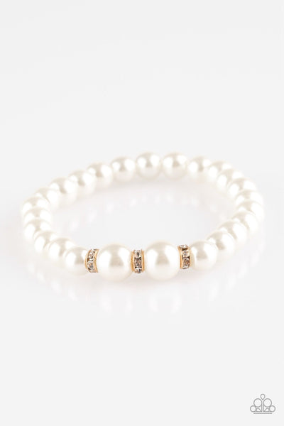 Paparazzi Radiantly Royal - Gold Bracelet