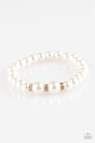 Paparazzi Radiantly Royal - Gold Bracelet