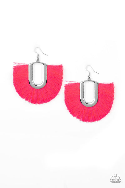 Paparazzi Tassel Tropicana - Pink