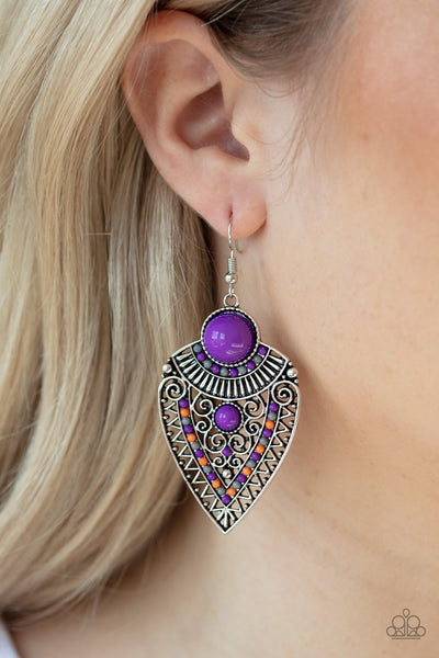 Paparazzi Tribal Territory - Purple