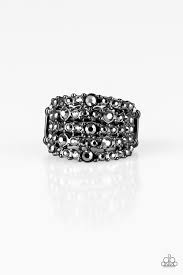 Paparazzi Truly Treasured - Black Ring