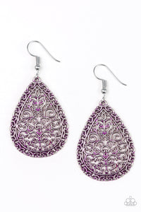Paparazzi Indie Idol - Purple Earrings