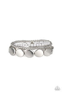 Paparazzi Beyond The Basics - Silver Bracelets