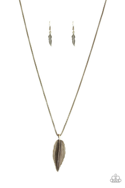 Paparazzi Feather Forager - Brass