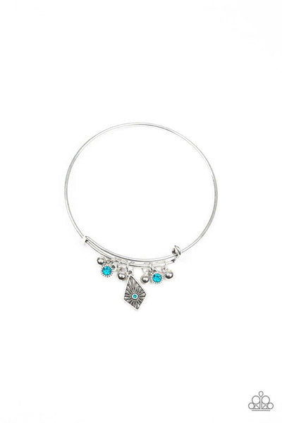 Paparazzi Treasure Charms - Blue Bracelet