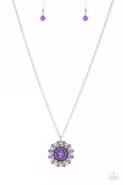 Paparazzi Boho Bonanza - Purple Necklace