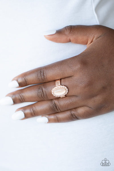 Paparazzi Fabulously Flawless - Rose Gold Ring